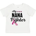 thumbnail image 3 of Inktastic Breast Cancer Awareness My Nana is a Fighter Boys or Girls Toddler T-Shirt, 3 of 5