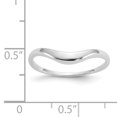 thumbnail image 3 of 14k White Gold Wedding Band Ring Fancy, 3 of 9
