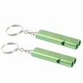 thumbnail image 6 of Aluminum Alloy Emergency Keyring Whistle Safety Survival Whistle for Hikings Camping Training Outdoor Sports Training, 6 of 11