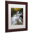 thumbnail image 3 of Trademark Fine Art "Symphony of Autumn" Canvas Art by Mathieu Rivrin, White Matte, Wood Frame, 3 of 4