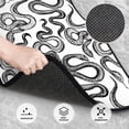 thumbnail image 3 of Fotbe Hand Drawn Snake Juego de 4 Tapetes para Auto con Estampado – Alfombrillas de Goma Reforzada, Diseño Antideslizante, Protección para Todo el Año – Vehículos, Autos, Camionetas y SUVs, 3 of 7