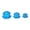 Blue, variant on Bunblic 3Pcs Suction Cup Massage, Chinese Massage Cups, Silicone Cupping Sets for Back, Arms, Deep Tissue, Muscle Relaxation, Stomach Rose