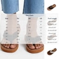 thumbnail image 3 of Jamicy Women's Flip Flops Lightweight Comfort Sandals Non-Slip Foam Sole, Beach Pool Casual Thong Shoes Comfortable Slippers for Summer Outings, 3 of 6