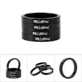 thumbnail image 3 of Headset Spacer Aluminium Headset 4pcs Aluminium Alloy Bike Spacers Stem Riser Bicycle Fork Washers Headset Spacers For, 3 of 5