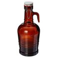 thumbnail image 2 of 2 Liter Growler with Glass Handle- Amber, 2 of 2