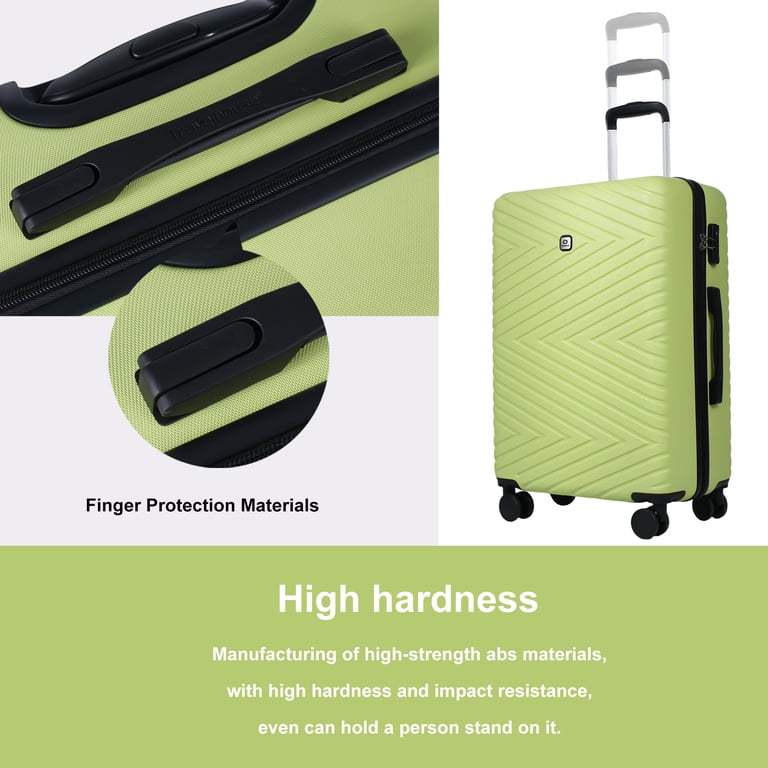 Travelhouse 4 Piece Hardshell Luggage Set, Lightweight Spinner