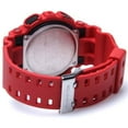 thumbnail image 3 of GA100C-4A Men's G-Shock Red Ana-Digi Dial Red Resin Strap Alarm Dive Watch, 3 of 4