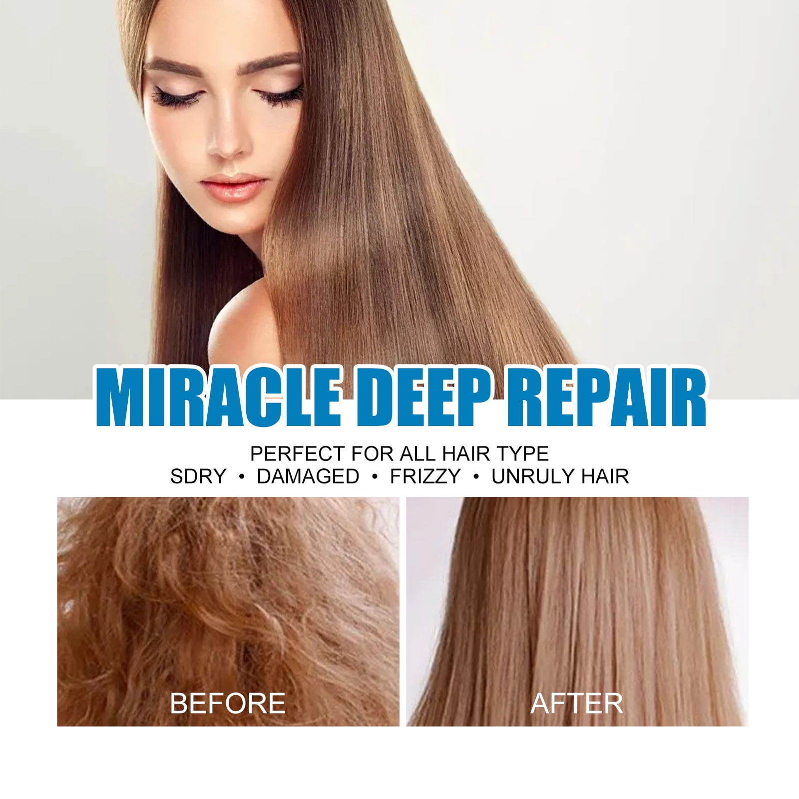 Alvantor Hair Oil Capsules Keratin Argan Oil Repair Dry Damaged Frizzy Hair Smooth Shine Hydrating Lightweight, 30pcs