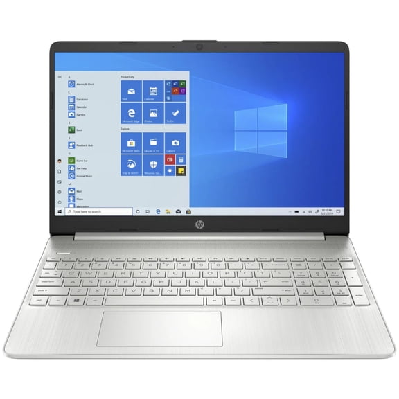 Restored HP-15-ef1013ca 15.6" FHD AMD Ryzen 3 3250U 2.6 GHz 8 GB DDR4 512 GB SSD AMD Radeon Graphics Windows 11 Home Laptop, Natural Silver - 2D689UA (Refurbished)