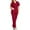 Wine, variant on HAPIMO Workwear Sets for Women Scrub Top Short Sleeve V Neck Shirt Drawstring Pockets Pant Medical Workwear Casual 2 Piece Sets Wine XXL