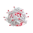 thumbnail image 2 of Novelty Lights 50 Light Red LED Christmas Mini Light Set (White Wire, 25 Feet), 2 of 9