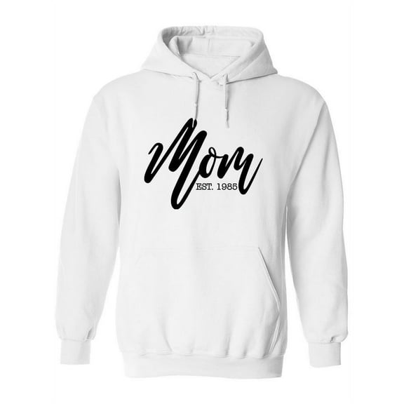 Mom Est. 1985 Hoodie Women -Image by Shutterstock, Female 3X-Large