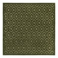 thumbnail image 2 of Unique Loom Outdoor Trellis Textured Collection Area Rug - Spatial (7' 10" Square Green), 2 of 6