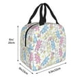 thumbnail image 4 of Kdxio Cartoon Bunny Print Insulated Lunch Bag,Reusable Tote Lunch Box for Women Men,Leakproof Cooler Lunch Bags for Work Office Travel Picnic, 4 of 6