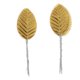 thumbnail image 5 of Hojas artificiales falsas DIY guirnalda de simulación de hoja de rosa para guirnalda de bricolaje decoración de la boda en casa 200 piezas AweSitey HA8804-00B, 5 of 6