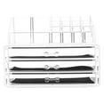 thumbnail image 1 of Jewelry Makeup Supply Organizer Creative Dresser Box Women Cosmetics Case, 1 of 6
