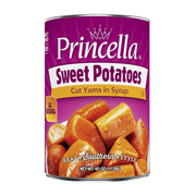 Princella Canned Cut Sweet Potatoes, 40 oz , Can