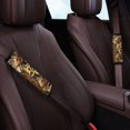 thumbnail image 3 of Chririnla Horse Sunflower Car Seat Belt Pads 2 Pack, Seat Belt Shoulder Pad Polyester Comfort Soft for SUV Truck Auto, 3 of 7