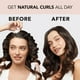 thumbnail image 2 of Juego de rizadores sin calor - Rulos para rizos sin calor - Rizadores de cabello sin calor y rulos calientes - Rizadores de cabello para dormir (juego de cuatro piezas de goma)(Negro)(1 piez, 2 of 5