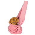 thumbnail image 4 of Cozy Pet Sling Bag Handsfree Comfort for Traveling with Small Dogs, Cats, Rabbit, Guinea Pig, Machine Washable Breathable Holder, 4 of 5