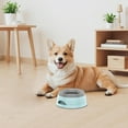 thumbnail image 6 of Dog Water Bowl, Dog Bowl No Spill Dog Food Water Bowl Slow Water Feeder, Spill Proof Pet Water Dispenser Vehicle Carried Travel Water Bowl for Small Medium Dogs and Cats, 25oz/750ML, Blue, 6 of 8