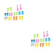 thumbnail image 4 of Advancent 10pcs Animal Fruit Fork Cartoon Children Kitchen Snack Bento Sandwich Pick Table Decor Desserts Tableware Toothpick Como se muestra 2Conjunto, 4 of 6