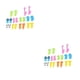thumbnail image 3 of Ounissouiy 10pcs Animal Fruit Fork Cartoon Children Pick Sandwich Tableware Cocktail Dessert Toddler Dining Toothpick Household Como se muestra 2Conjunto, 3 of 6