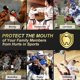 thumbnail image 5 of Protector bucal deportivo para niños (6 piezas), para boxeo, fútbol, hockey, karate y baloncesto (rojo, azul, blanco, negro, amarillo y rosa), 5 of 5