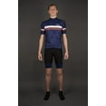 thumbnail image 3 of Men's Classic Blue Short Sleeve Jersey, Bib Shorts, 3 of 12