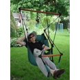 thumbnail image 2 of Chaise Hammock Réglable avec Repose-Pieds - Vert, 2 of 3