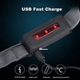 thumbnail image 2 of COB LED Headlamp, Ultra Low Profile Durable Elastic Headband, Lightweight Design, Weatherproof, 3 Modes, USB Charging, for Running, Hiking, 2 of 8