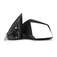 thumbnail image 5 of For Chevy Traverse 2009-2017 Door Mirror Passenger Side | Power | Non-Heated | Manual Folding | Textured Black | Replacement For GM1321388 | 23453776, 25993769, 5 of 8