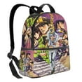 thumbnail image 2 of 14.5in Jojo Bizarre Adventure Backpack Lightweight Backpacks Portable Outdoor Travel, 2 of 5