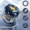 thumbnail image 4 of Milaget Orthodontic Box Aligner Case Compact Tooth Storage Container Teeth Storage Boxes Round Blue, 4 of 6