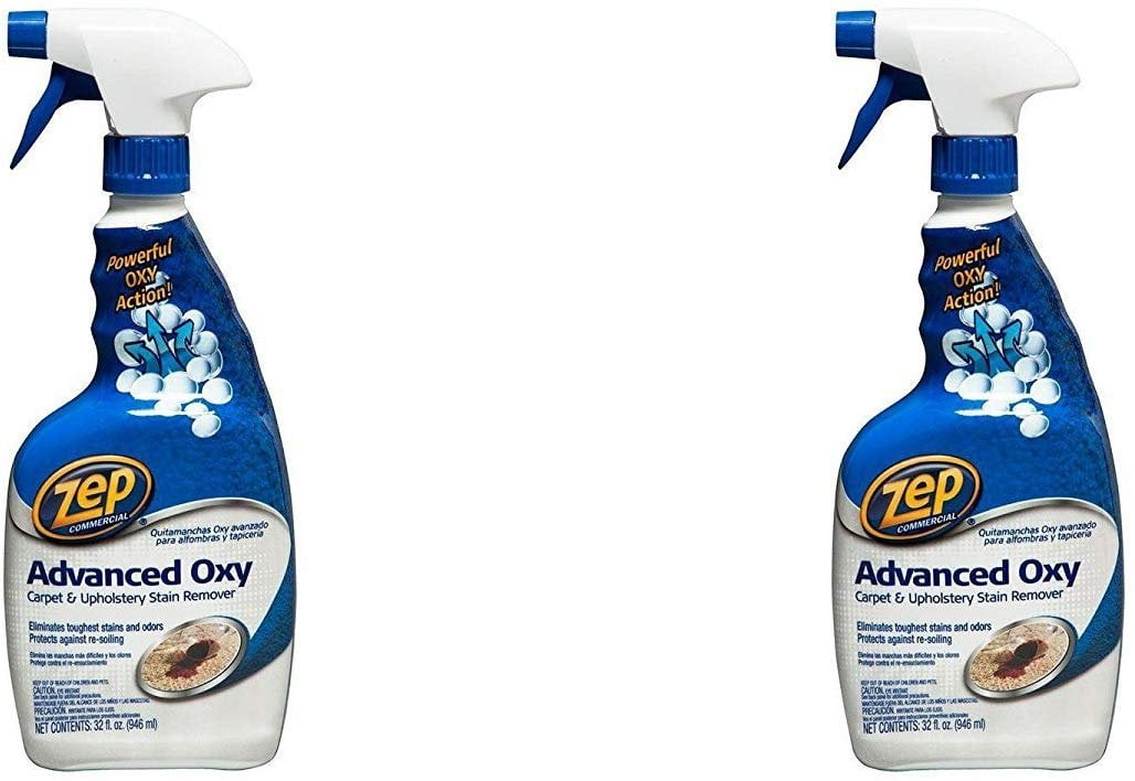 Zep Advanced Oxy Carpet And Upholstery Stain Remover 32 Ounce 2 Walmart Com Walmart Com