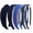 Blue, variant on HBlife 7 Pack Headbands for Women Girls Headbands Trendy Brown Knotted Solid Head Bands Pearl Headband Non Slip Hairbands Cute Hair Accessories Multi-style Headband Pack