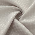 thumbnail image 4 of Serafina Home Taupe Beige Fabric Shower Curtain for Bathroom: Hotel Luxury Bento Waffle Box Jacquard Weave, 4 of 6
