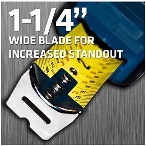 Century Drill & Tool 72825 Big Blue Tape Measure, 25 foot