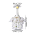 thumbnail image 4 of HWRETIE Outdoor Yard Decoration Winter Outfit for 23 Inch Porch Cement Statues Cute Gooses Dress Costumes, 4 of 7