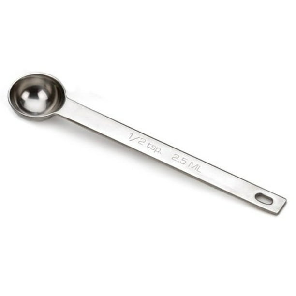 RSVP Measuring Spoons Teaspoon 18/8 Stainless Steel Single Spice Spoon