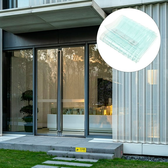 Pawsdot Stainless Steel PVC Door Curtain Windproof and Versatile Design