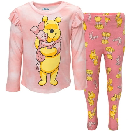 

Disney Classics Infant Baby Girls T-Shirt and Leggings Outfit Set Tie Dye Pink 18 Months