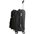thumbnail image 4 of Denco NCAA Appalachian State Mountaineers 21 in. Nylon Rolling Softside Carry-on, 4 of 4