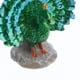 thumbnail image 4 of GOOHOCHY Estatua de pavo real en miniatura de resina, decoración de Micro jardín de pavo real falso, 2 uds., 4 of 8