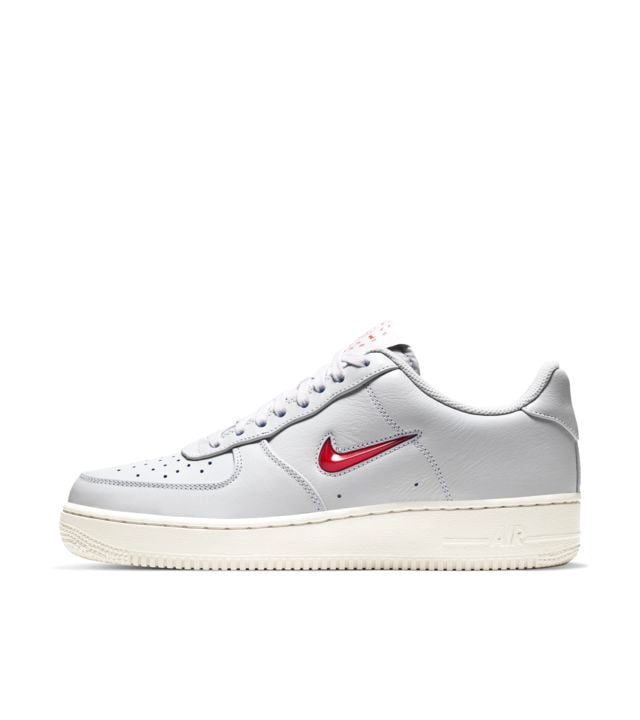 Nike Air Force 07 PRM Vast Grey/Challenge Red Bahrain Ubuy