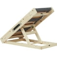 thumbnail image 5 of Kinbor Dog Ramp Folding Pet Stairs, Portable 2-in-1 Pet Stair with Carry Handle, Non-Slip Carpet 3-Step Puppy Ladder for Dogs & Cats, 5 of 9