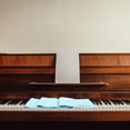 thumbnail image 2 of unbranded Piano Keyboard Protective Cloth Blue Polyester for Home Use 1Pack, 2 of 5