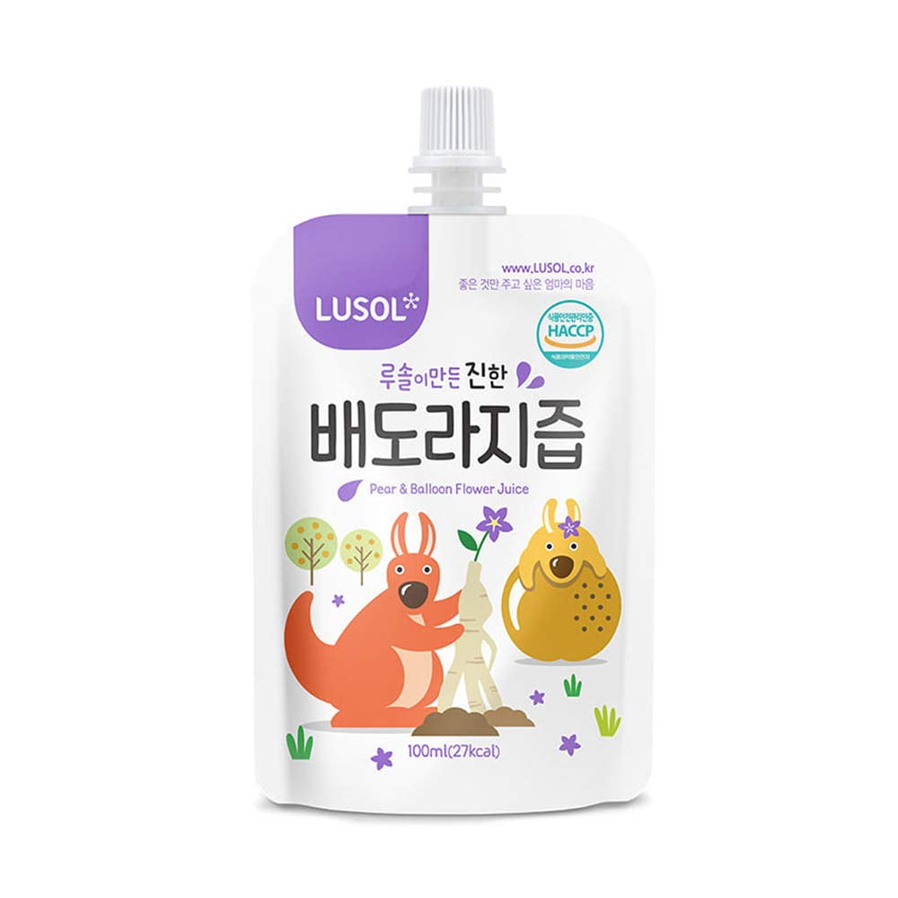 ERCOHS LUSOL Juice 20 packs (Rich Pear & Balloon Flower Root Juice(20ea))