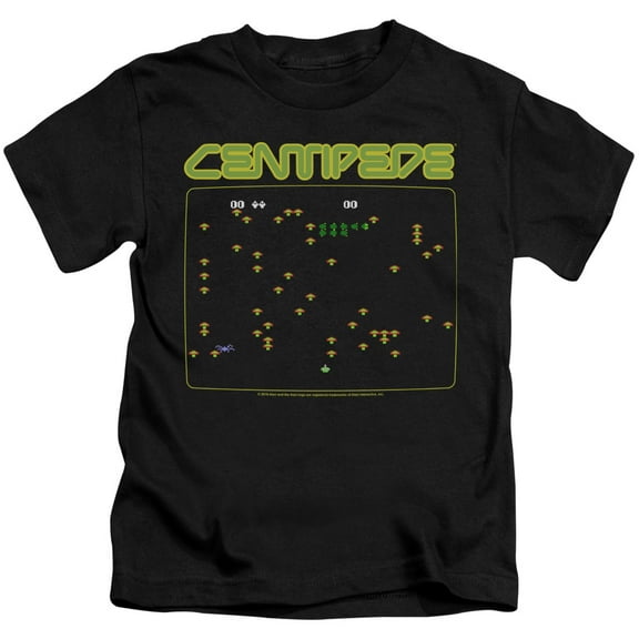 Atari - Centipede Screen - Juvenile Short Sleeve Shirt - 4