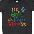 thumbnail image 4 of Inktastic My Oma and Papa Love Me Boys or Girls Baby Bodysuit, 4 of 5
